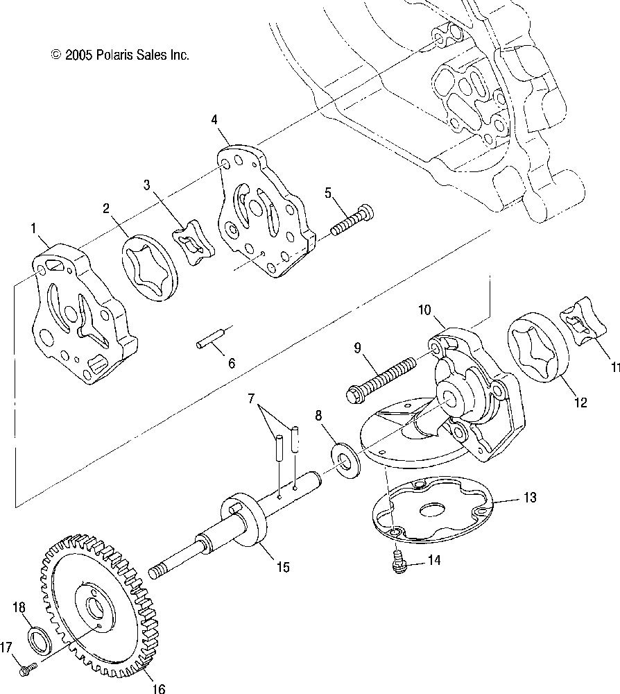 Engine oil pump - r07rh50af_ar_at