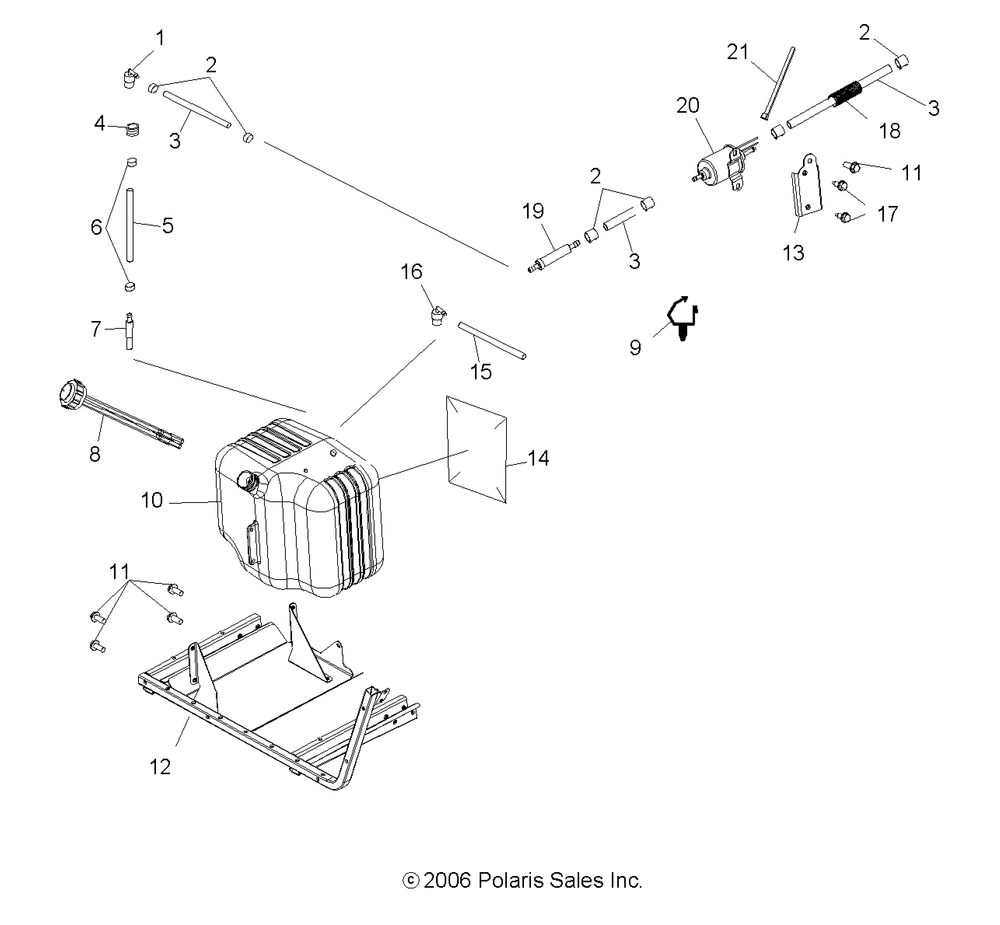 Body fuel system - r08rb50aa