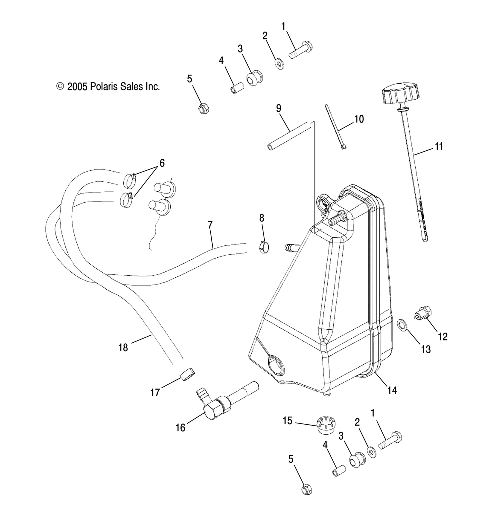 Engine oil tank - r08rb50aa