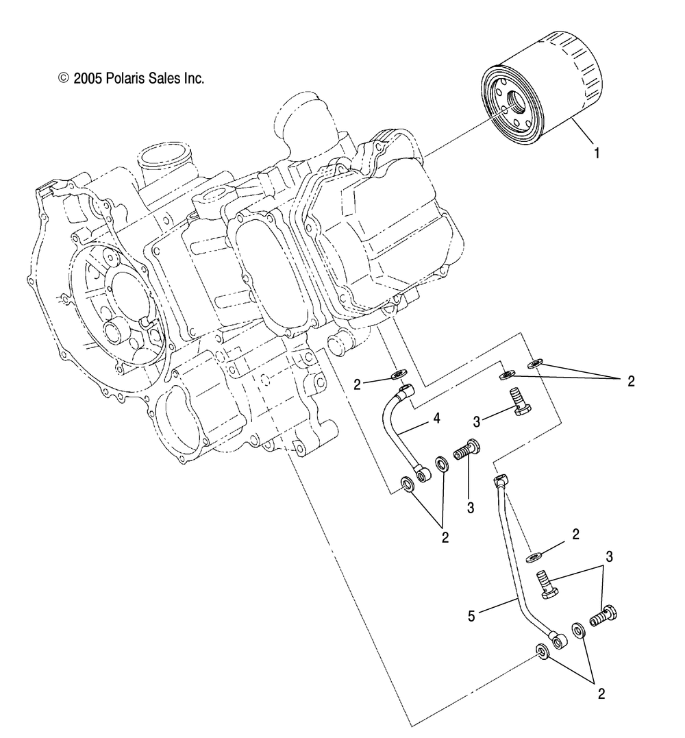 Engine oil filter - r08rb50aa