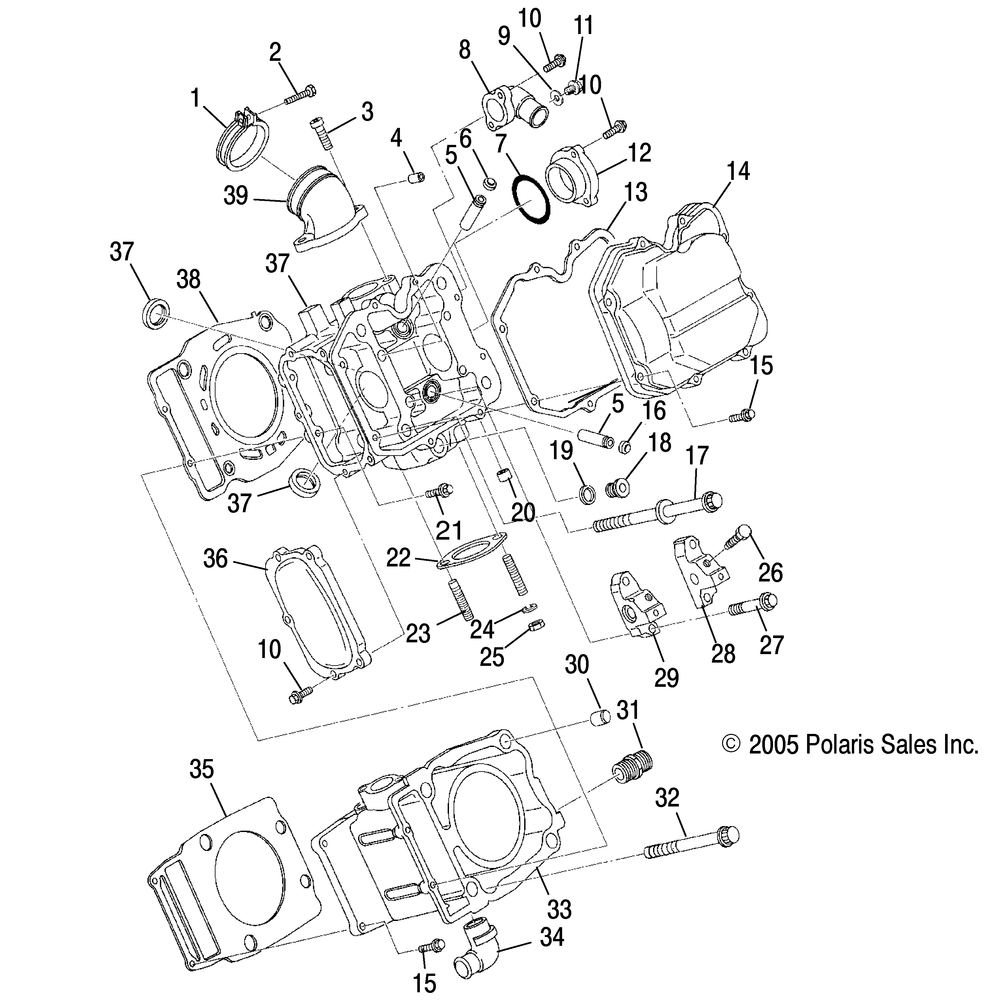 Engine cylinder - r08rb50aa