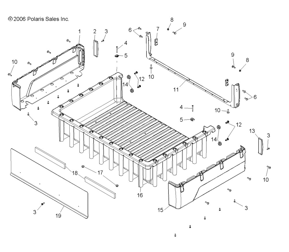 Body box asm. - r08wh68ag_ah_ak_ar