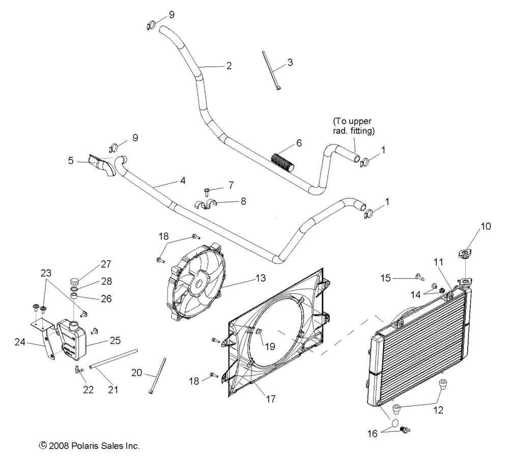 Engine cooling system - r09hh50ag_ar