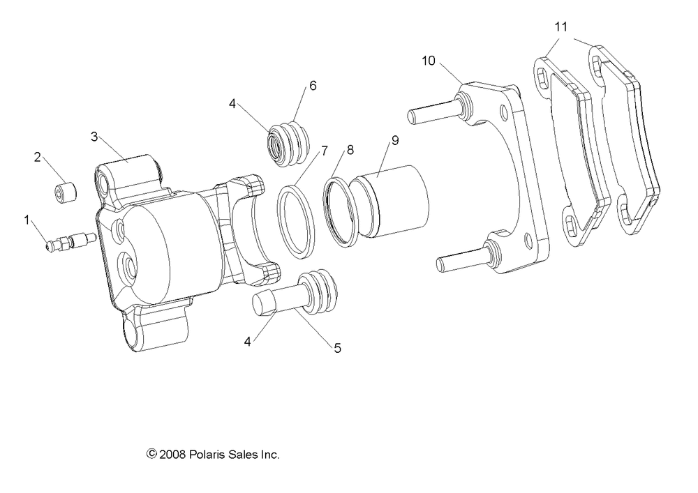 Brakes rear caliper - r09hh50ag_ar