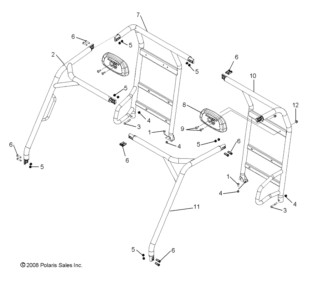 Chassis cab frame - r09hh68_hy68 all options