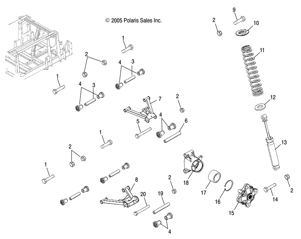 Suspension a-arms mid drive - r09rf68af_ar_az