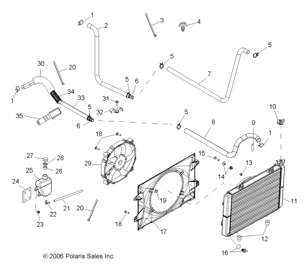 Engine cooling system - r09rf68af_ar_az