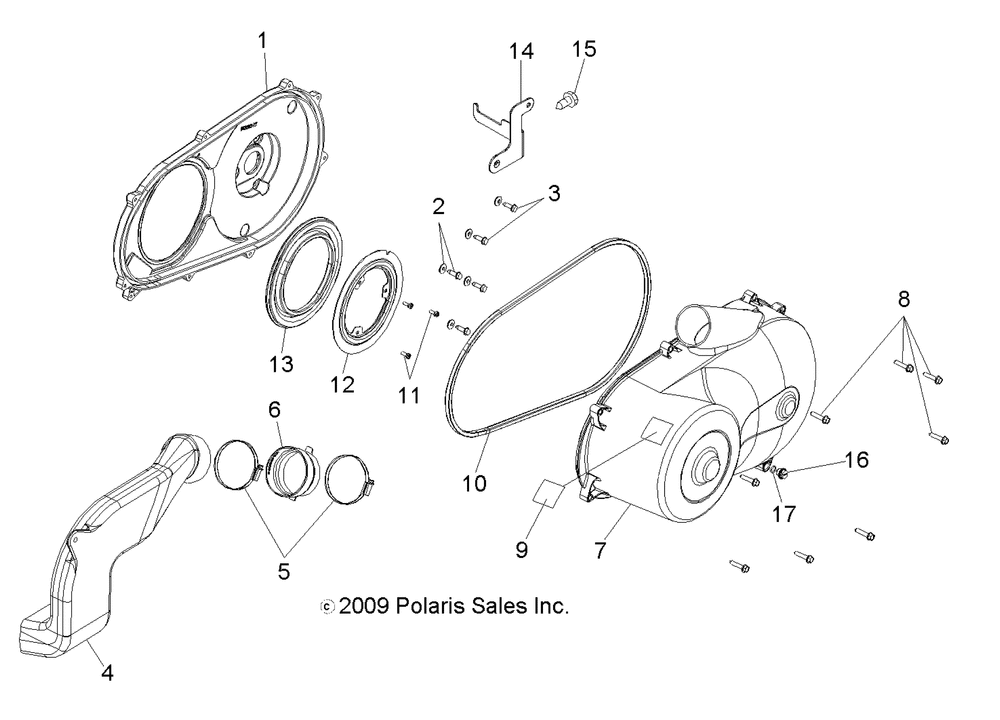 Drive train clutch cover - r10hr76ag_ar