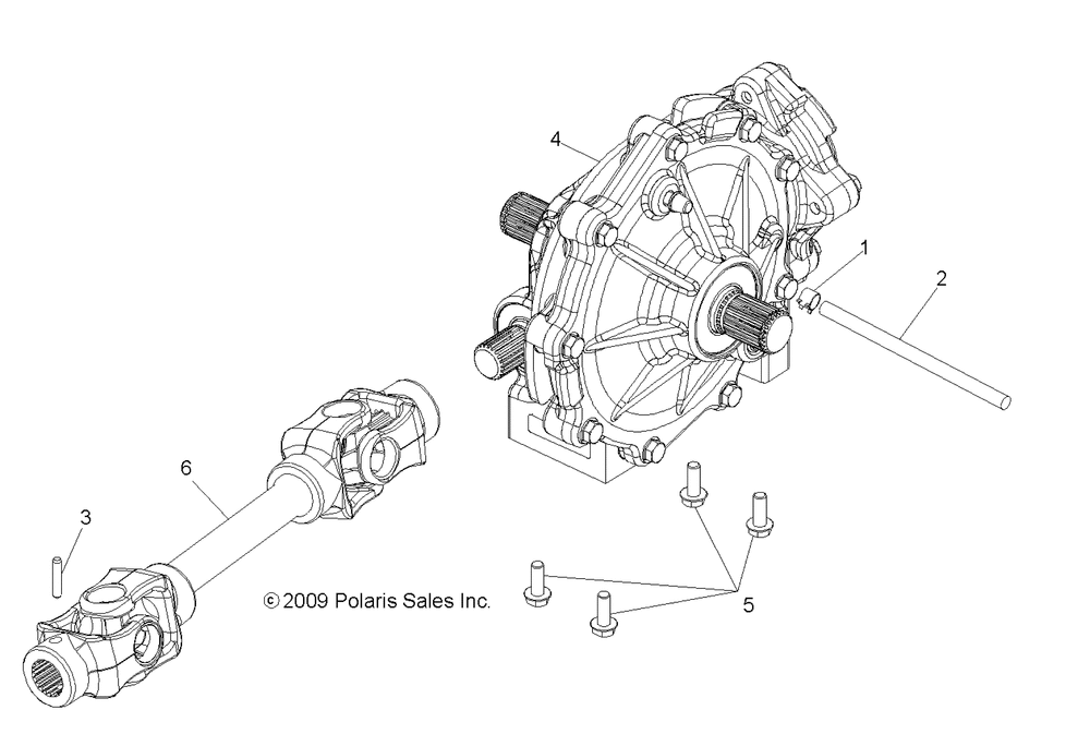 Drive train mid gearcase mounting - r10hr76ag_ar