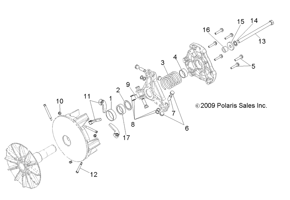 Drive train primary clutch - r10rh45ag_ah_ar