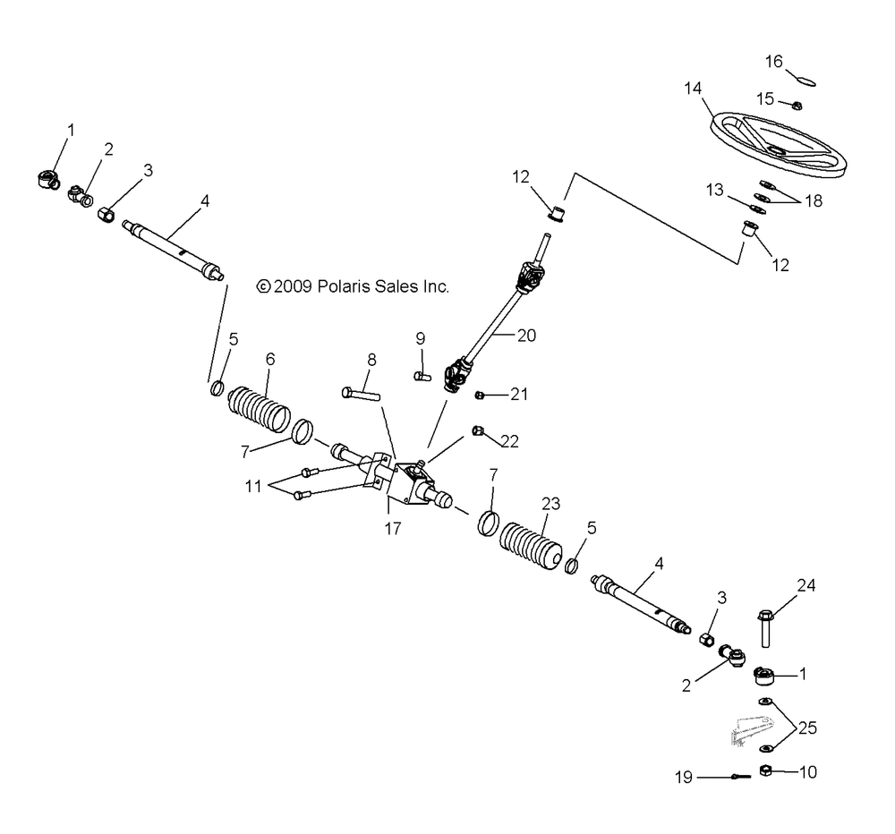 Steering steering asm. - r10rh45ag_ah_ar