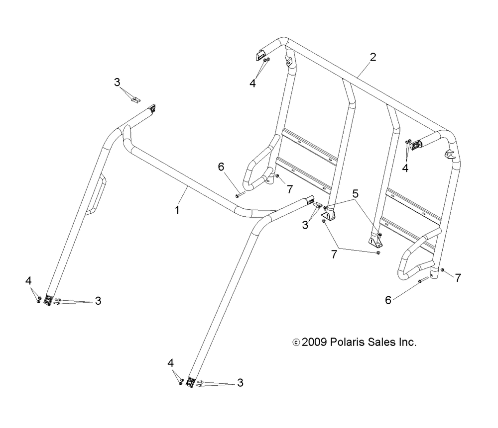 Chassis cab frame - r10rh45ag_ah_ar