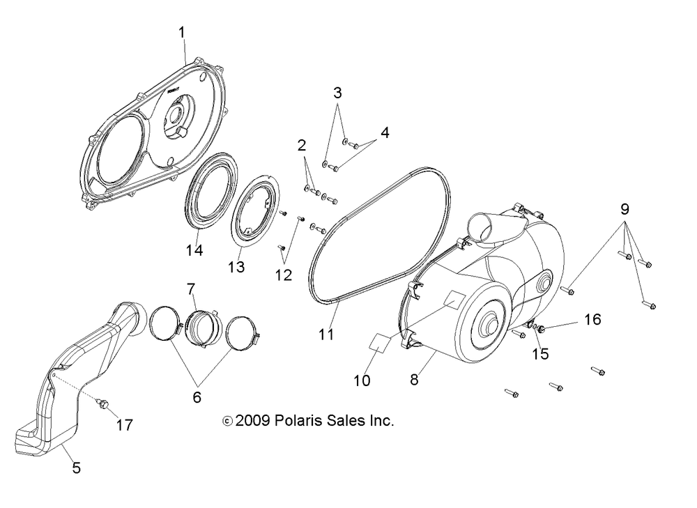 Drive train clutch cover - r10th50ag_ar