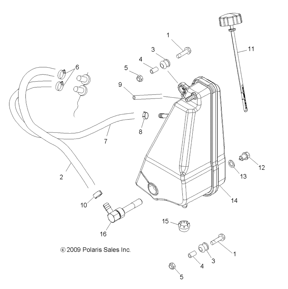 Engine oil tank - r10th50ag_ar