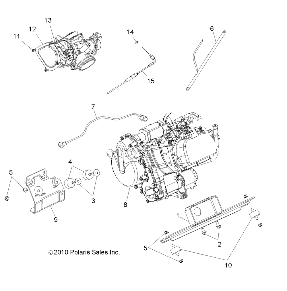 Engine mounting - r13hr76ag_ar