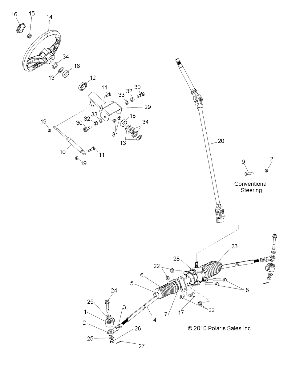 Steering steering asm. - r13th90dg