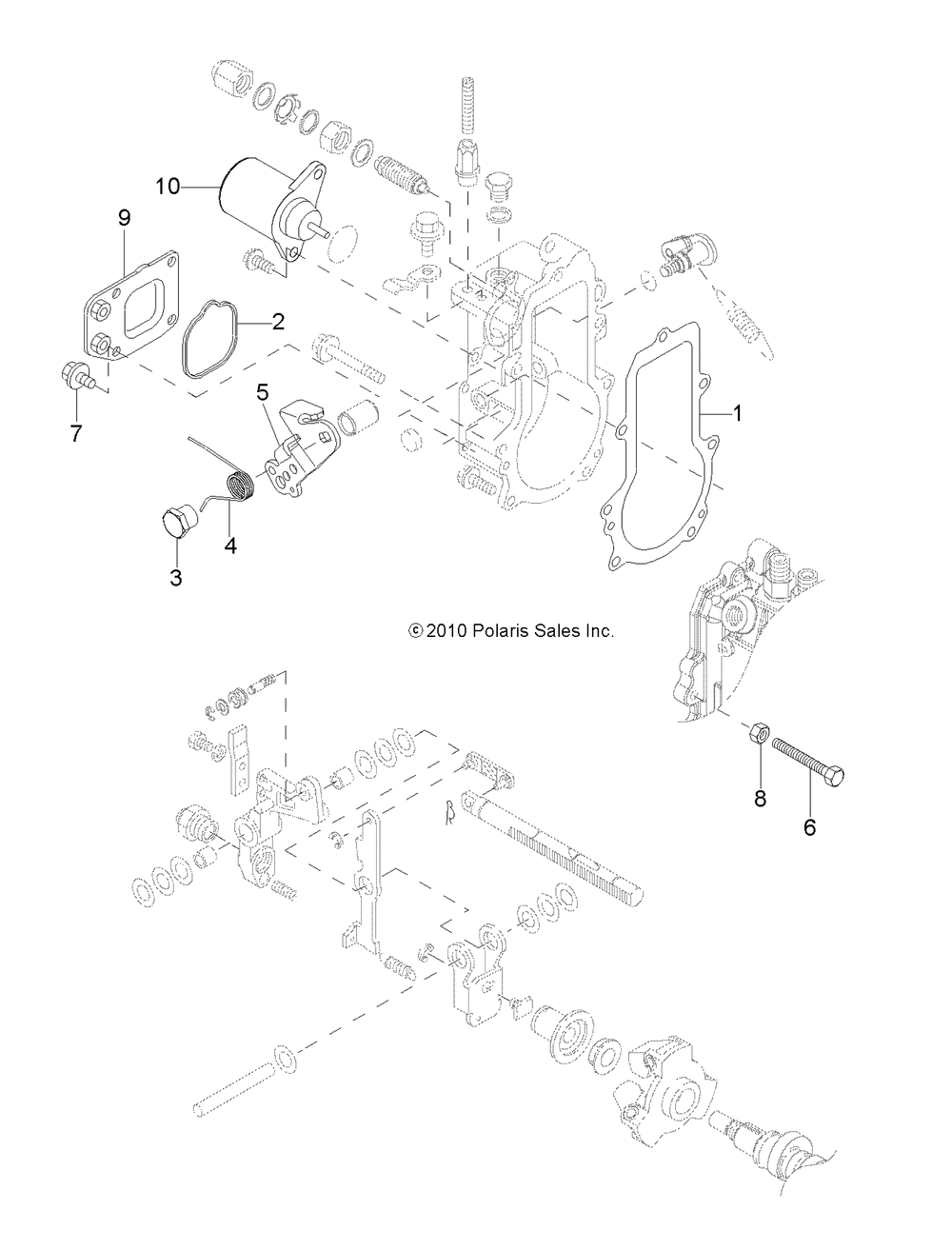 Engine governor - r13th90dg