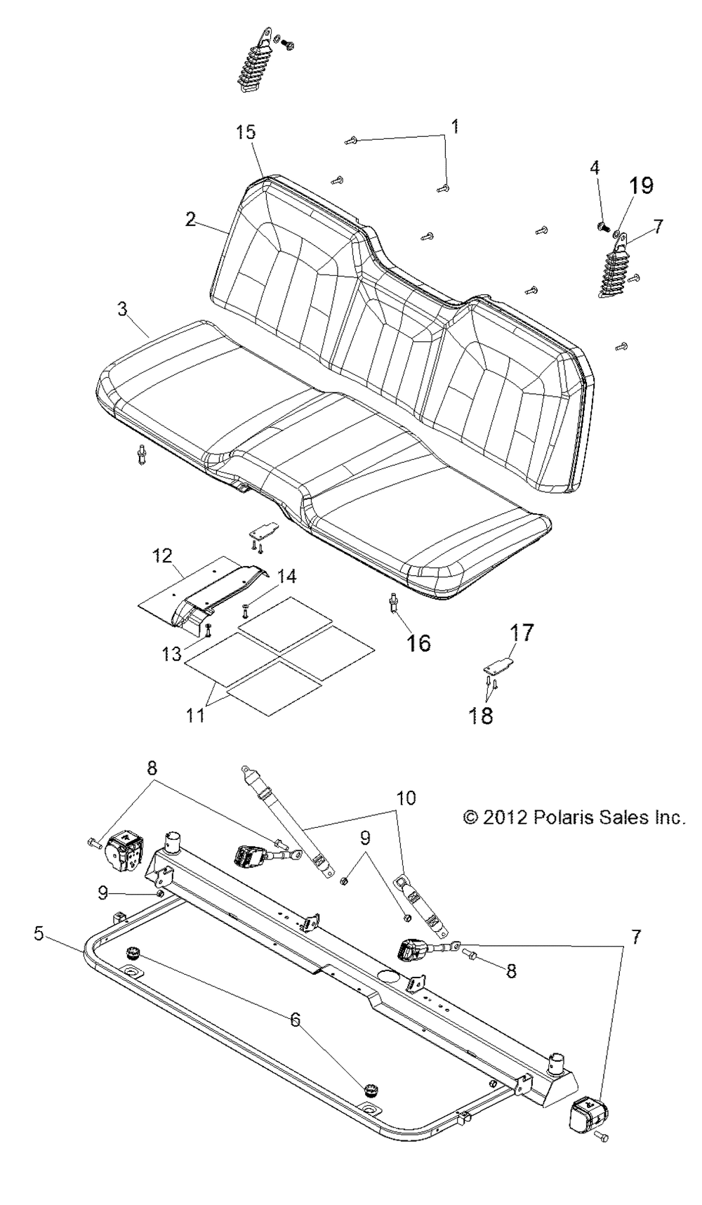 Body seat and base - r13th90dg