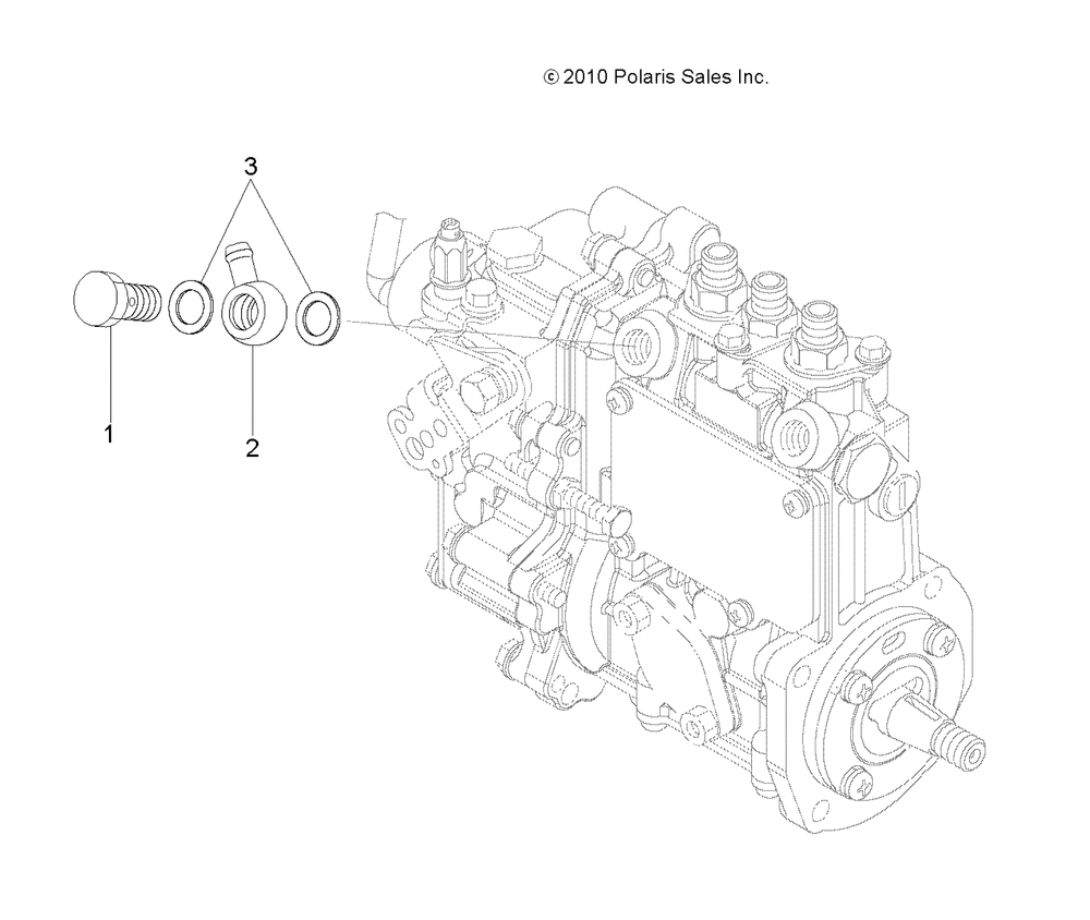 Engine fuel line - r13th90dg