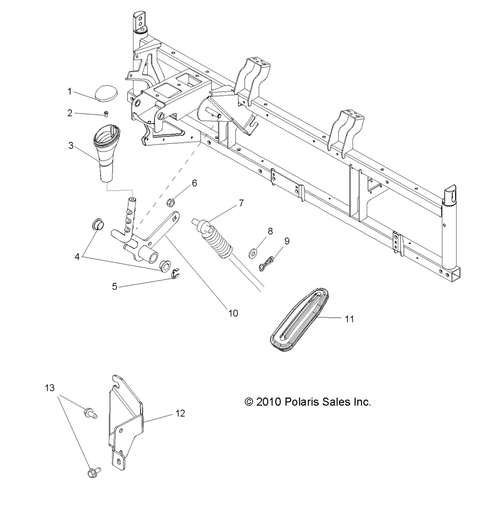 Drive train gear selector - r13th90dg