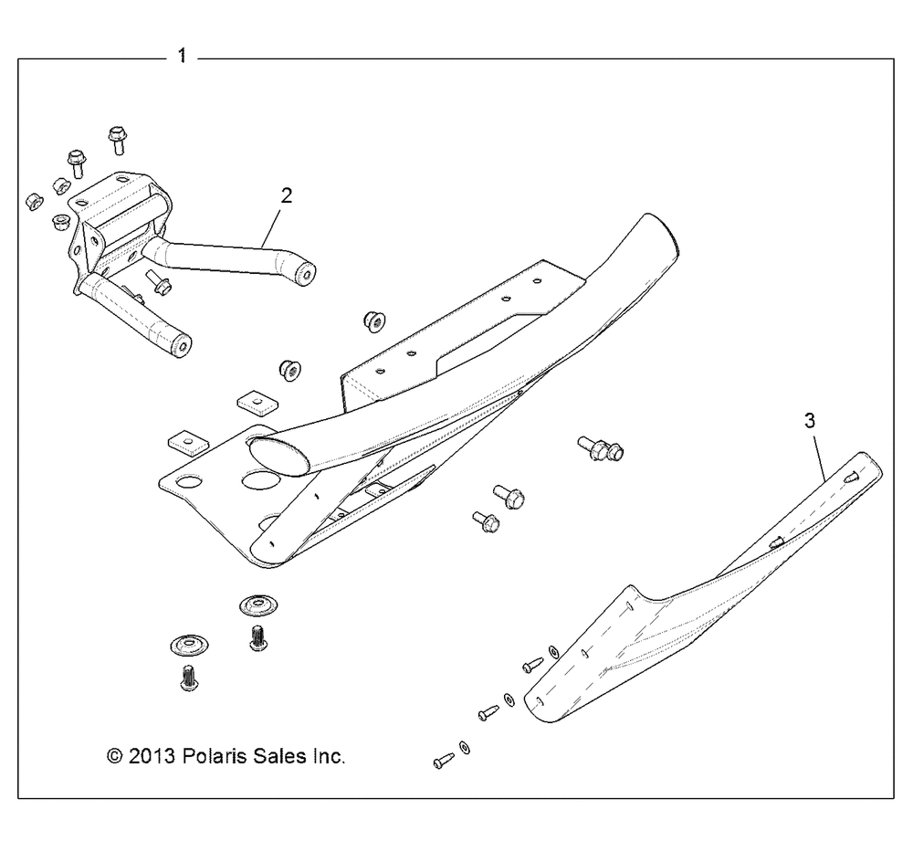 Body front bumper kit - r13ve7eas