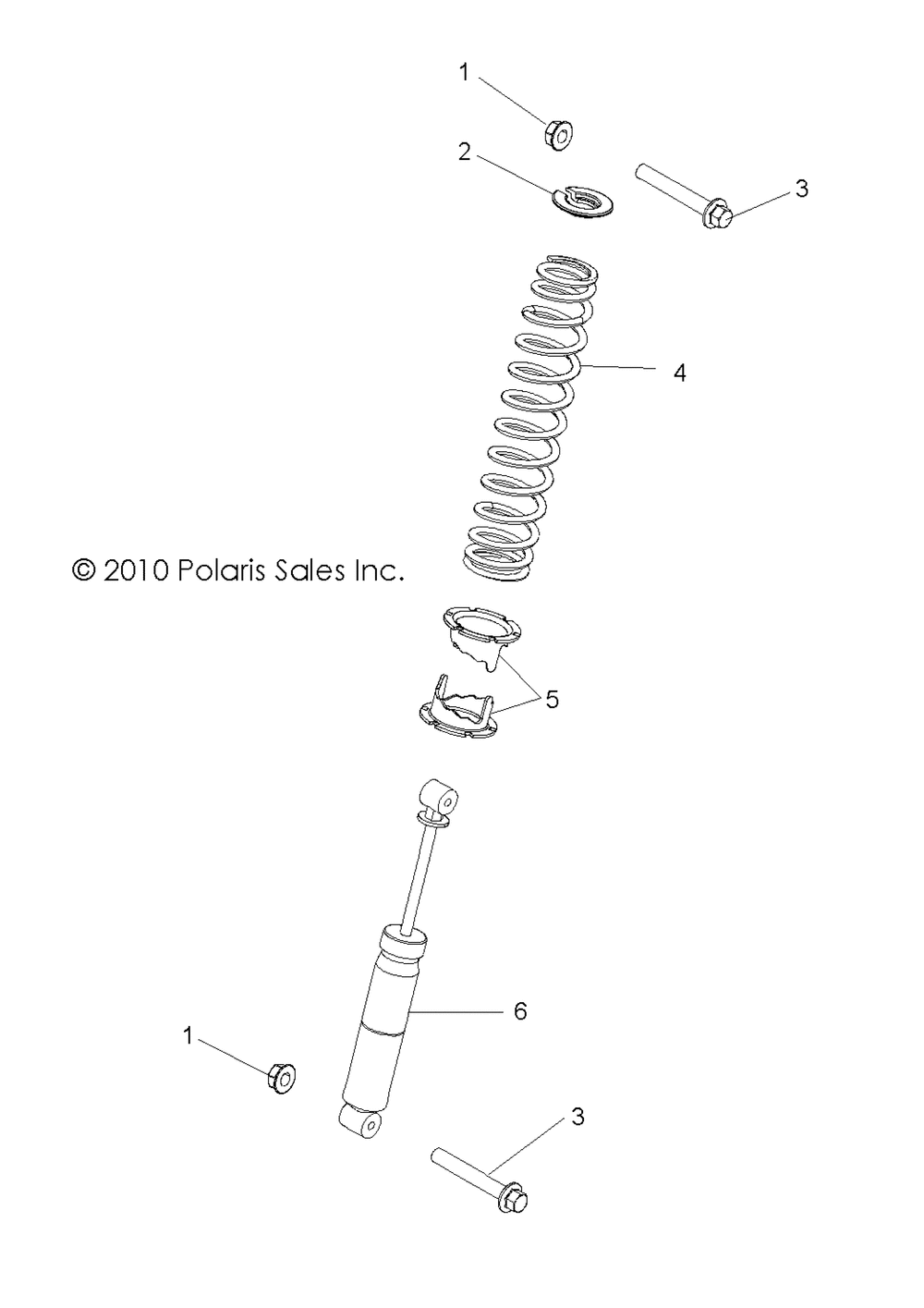 Suspension rear shock mounting - r13ve76ad