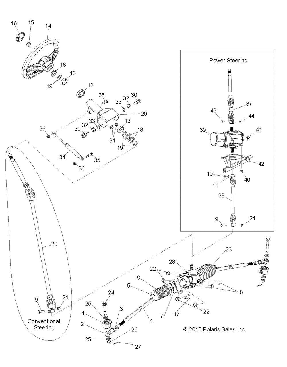 Steering steering asm. - r13wh76ag_ar_eah_eai