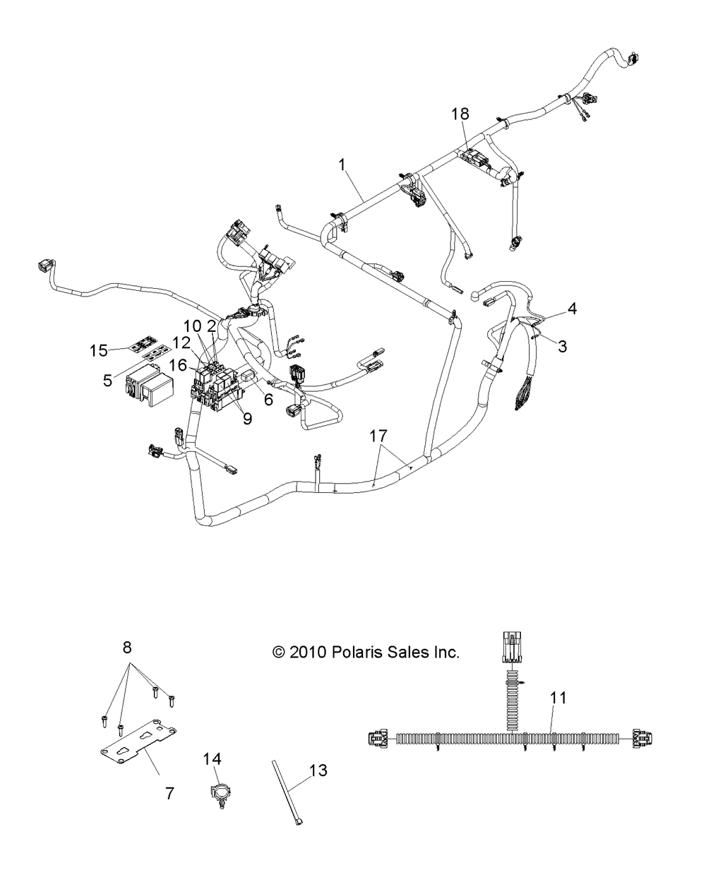 Electrical harnesses - r13wh90dg