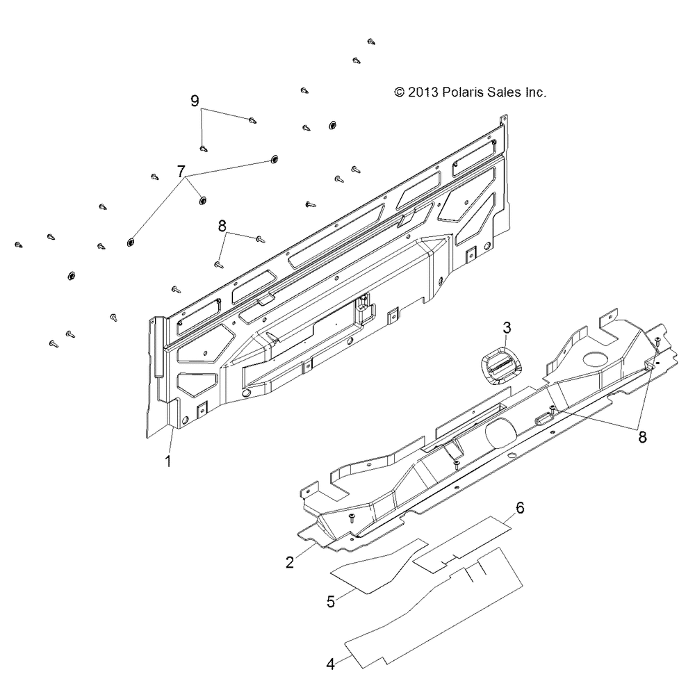 Body closeoff rear - r141d9jda_2d9jda