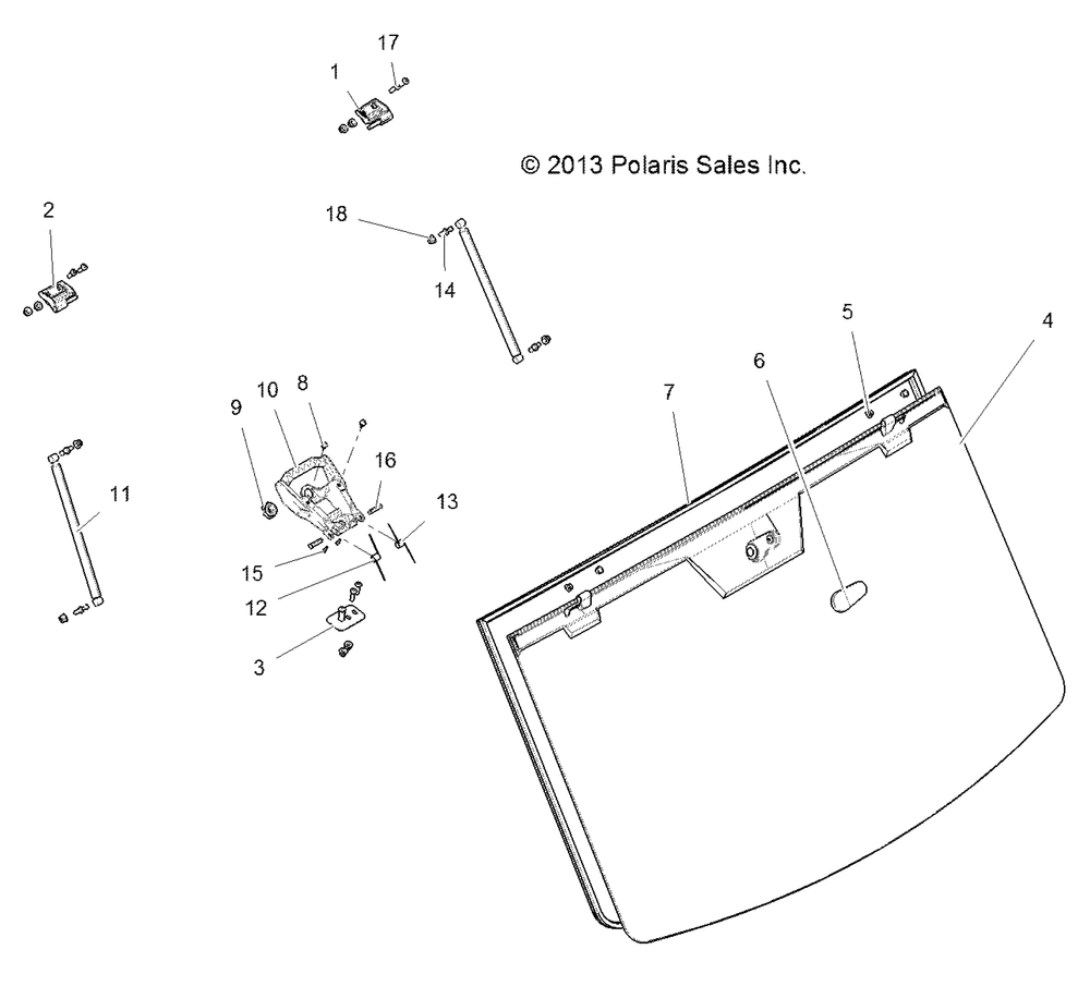 Body windshield - r142d9jda