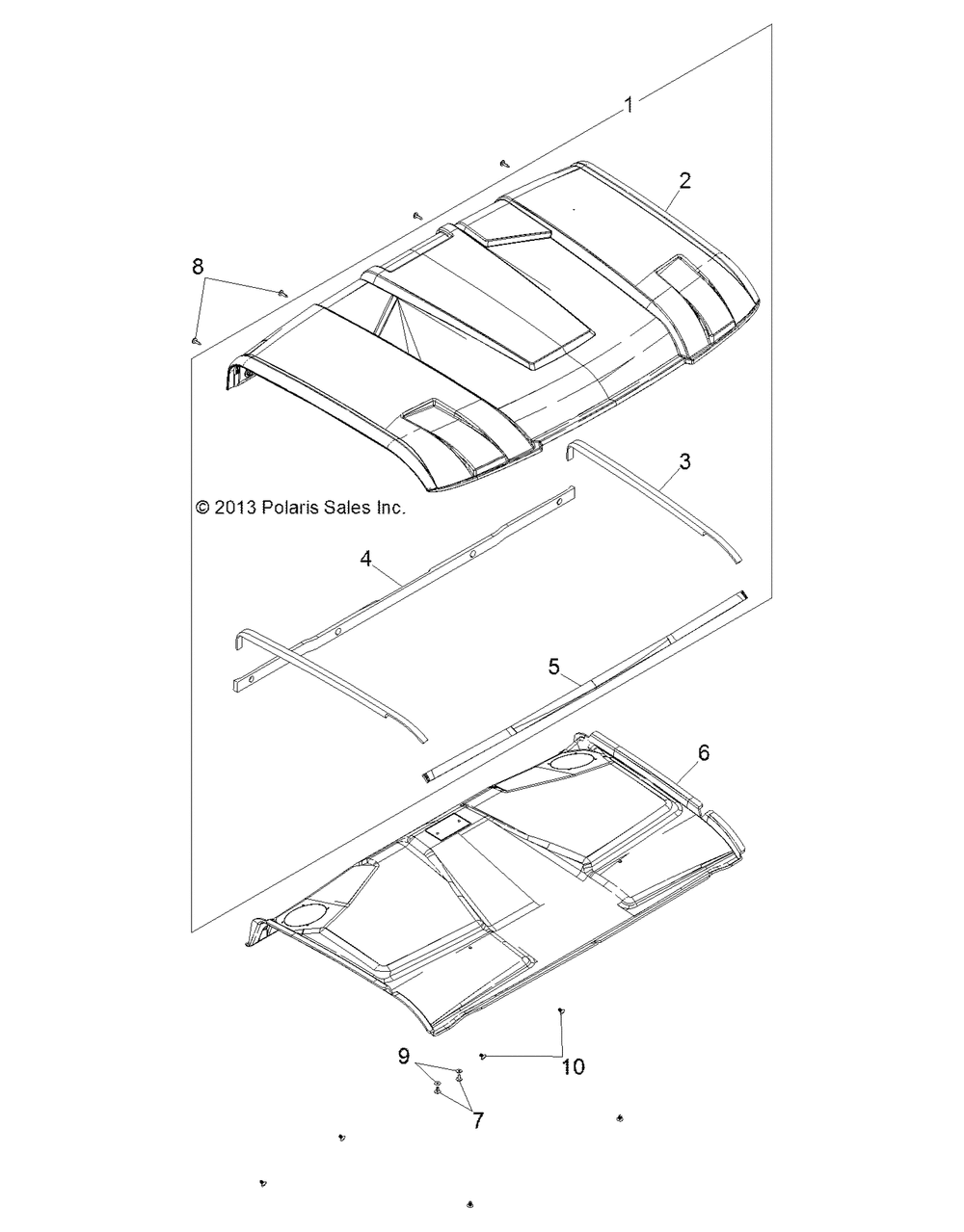 Body roof - r142d9jda