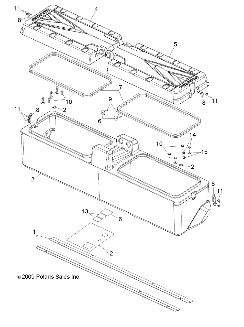 Body storage box rear - r14hr76aa_aj