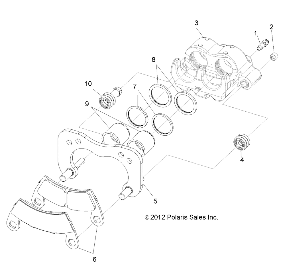 Brakes rear caliper - r14hr76aa_aj