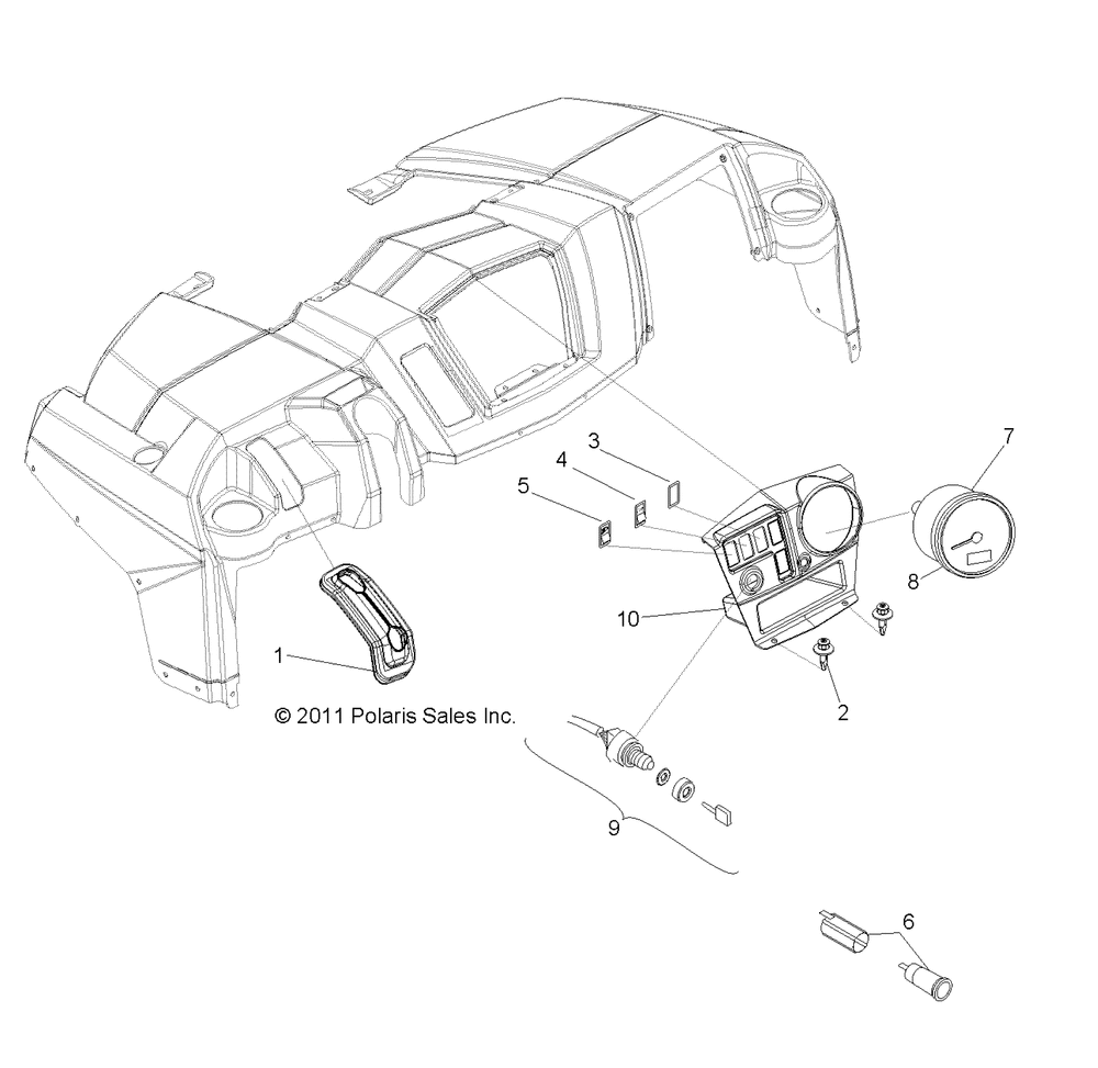 Electrical dash instruments and controls - r14hr76aa_aj