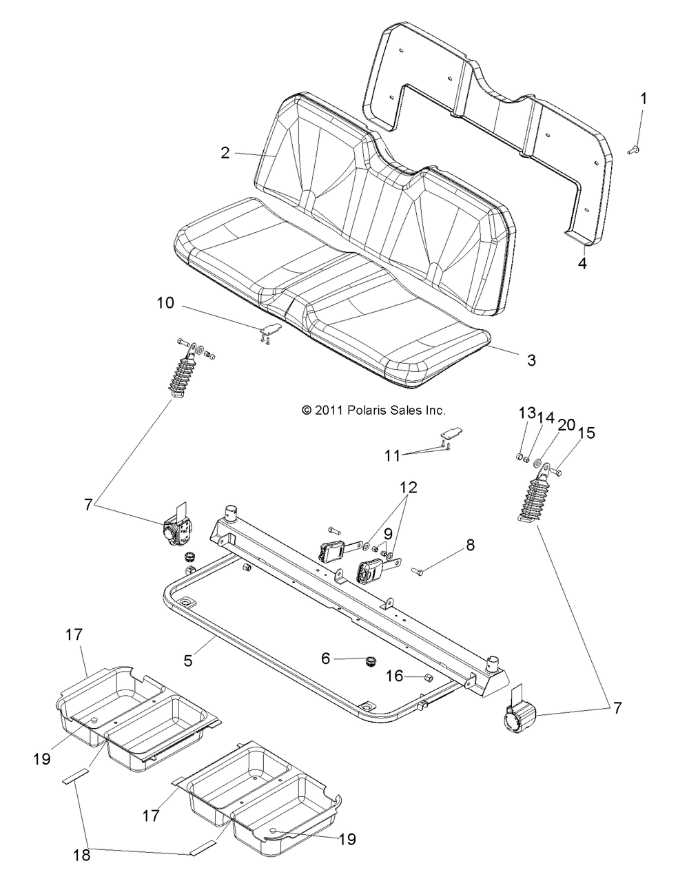 Body seat - r14rc08gd_gj_fj