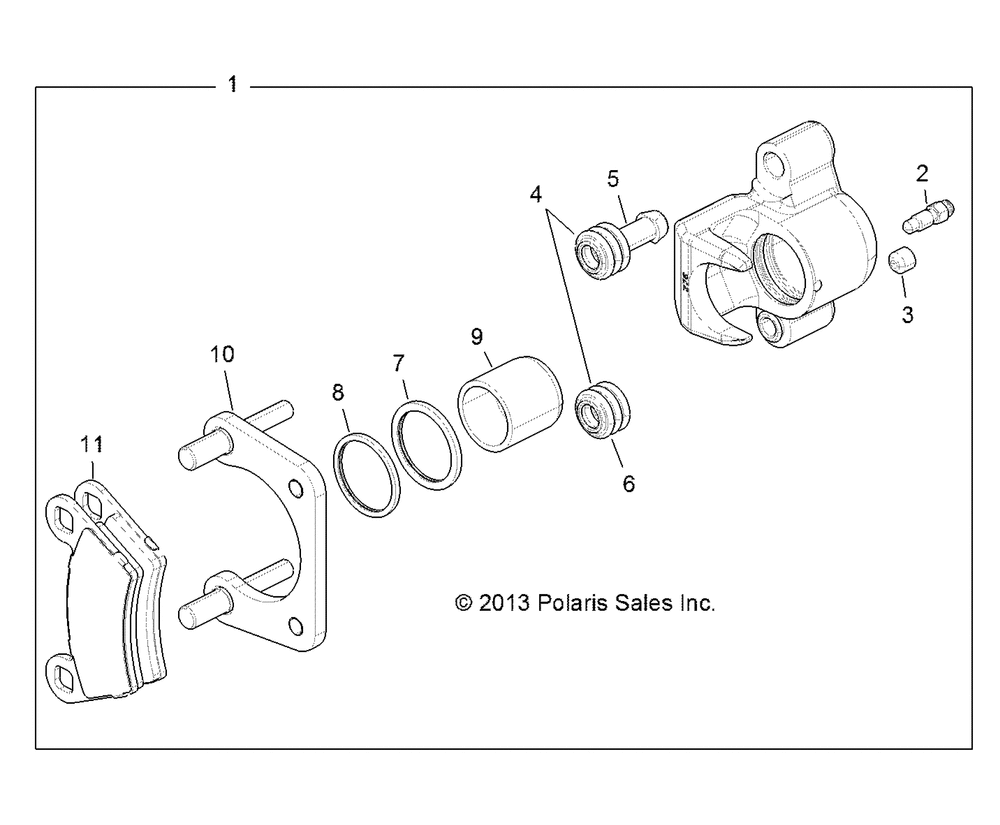 Brakes rear caliper - r14rh45aa