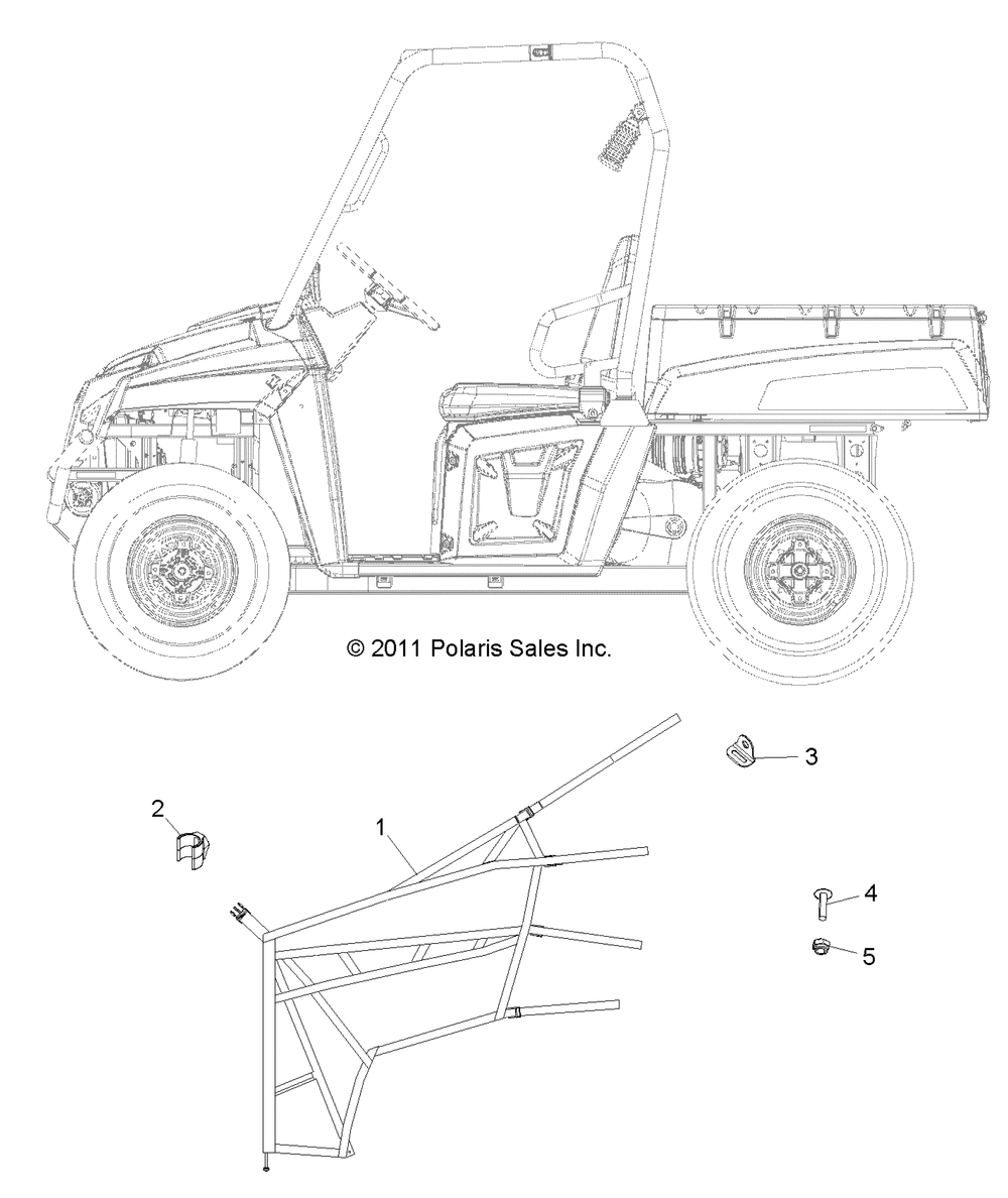 Body side nets - r14rh45aa