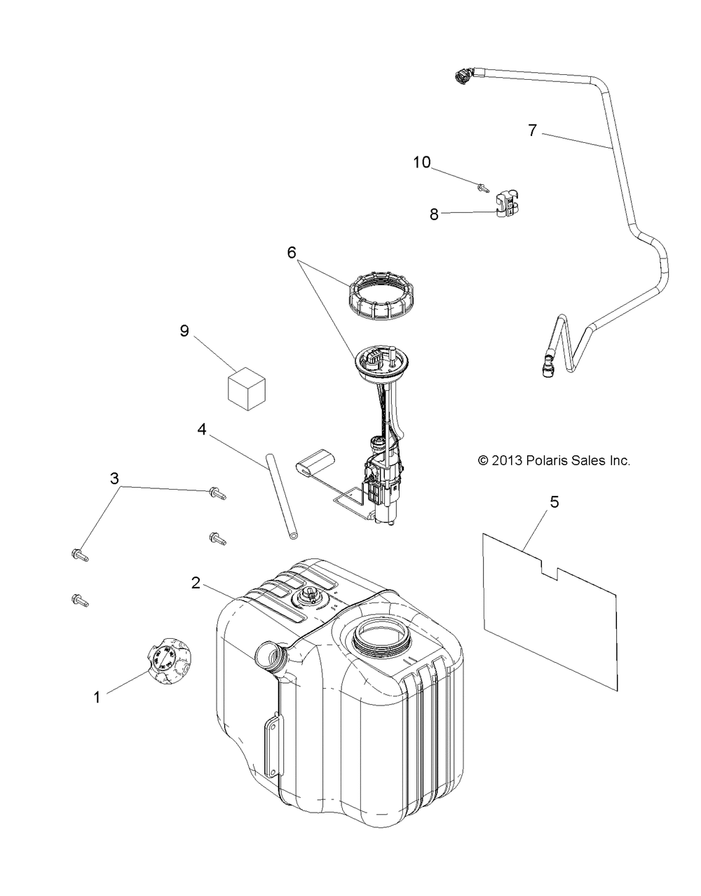 Body fuel tank asm. - r14rh57aa_ac_ar_6eaz