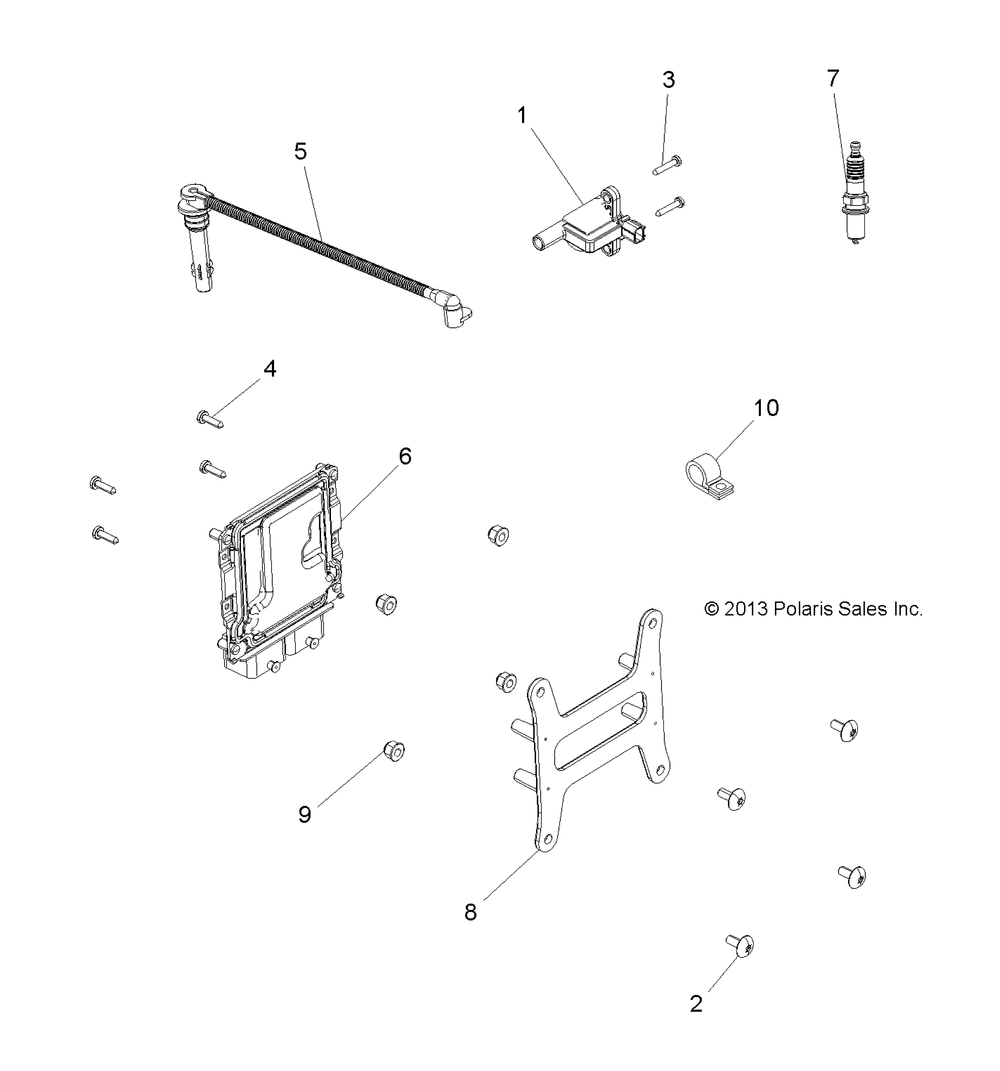 Electrical ignition - r14wh57aa_ac_ar_6eat