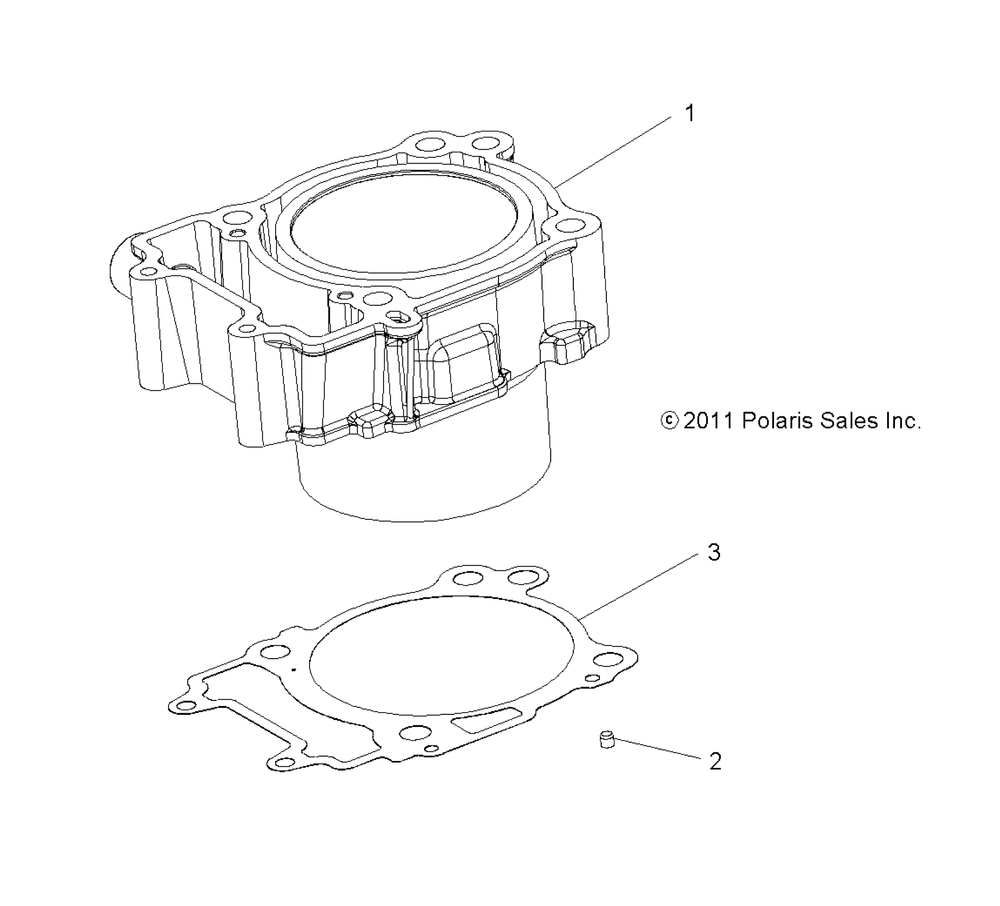 Engine cylinder - r14wh57aa_ac_ar_6eat