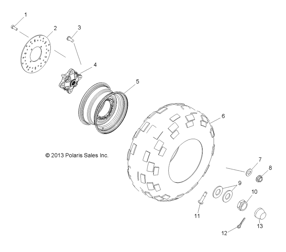 Wheels rear - r14wh57aa_ac_ar_6eat