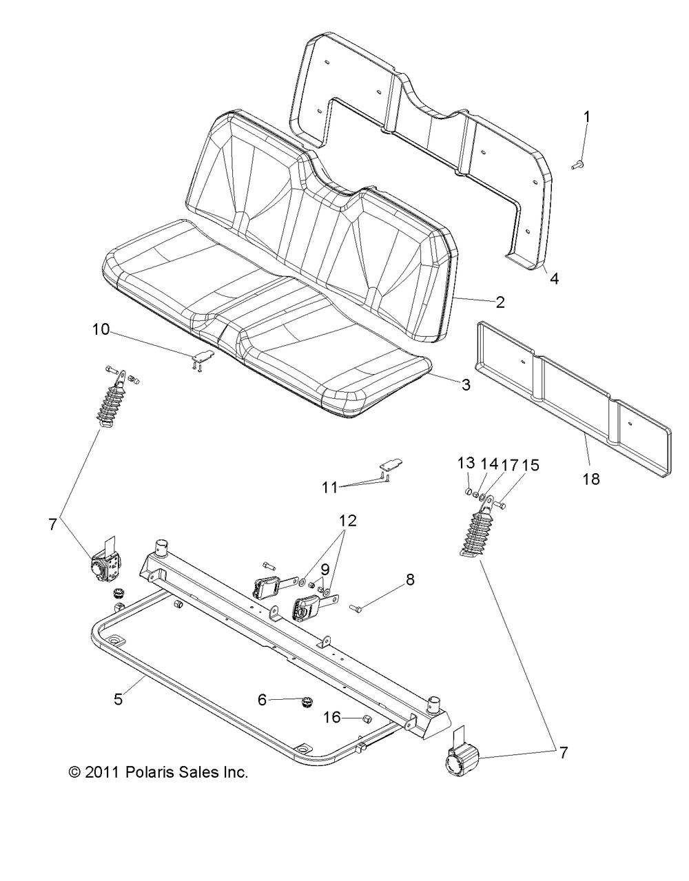 Body seat - r14wh57aa_ac_ar_6eat