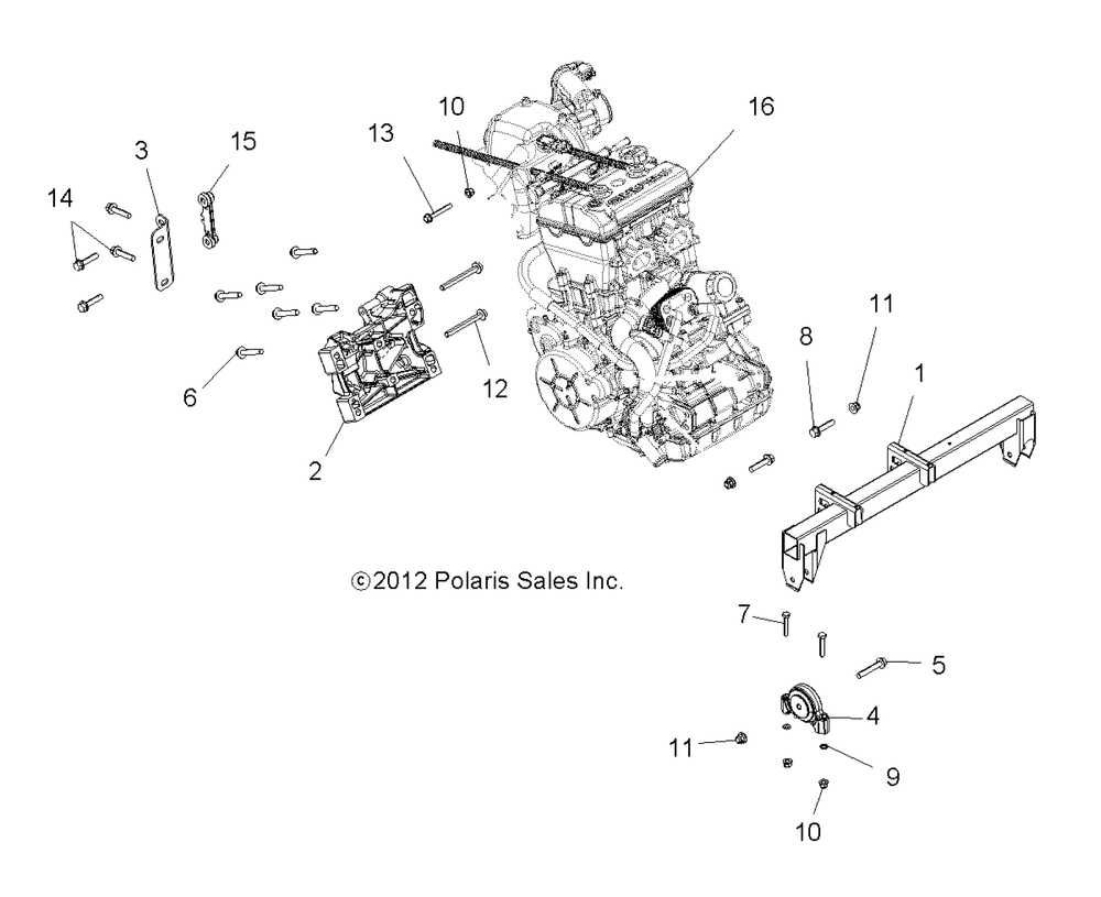 Engine engine mounting - r14wh88a_9ea all options