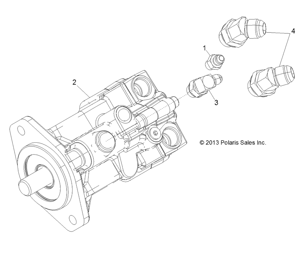 Drive train driven motor - r151dpd1aa_2d