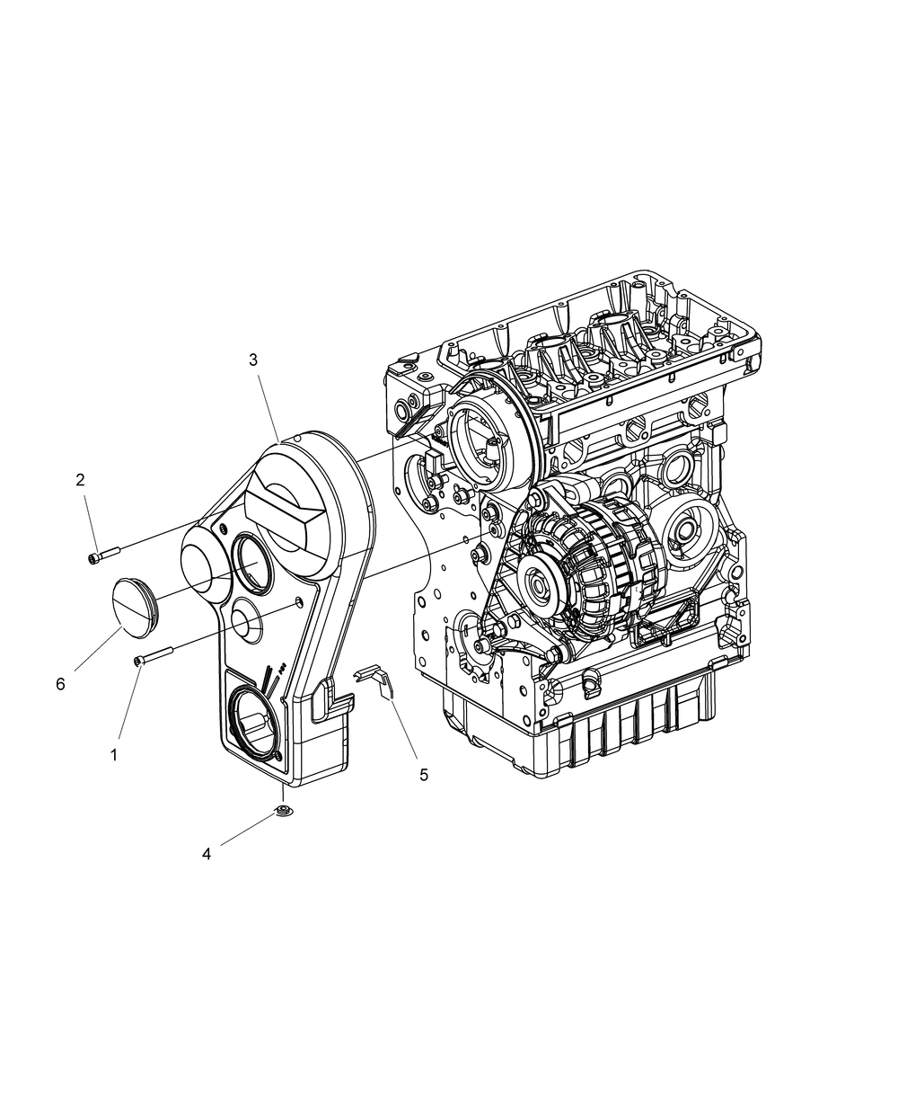 Engine timing system guard - r151dpd1aa_2d