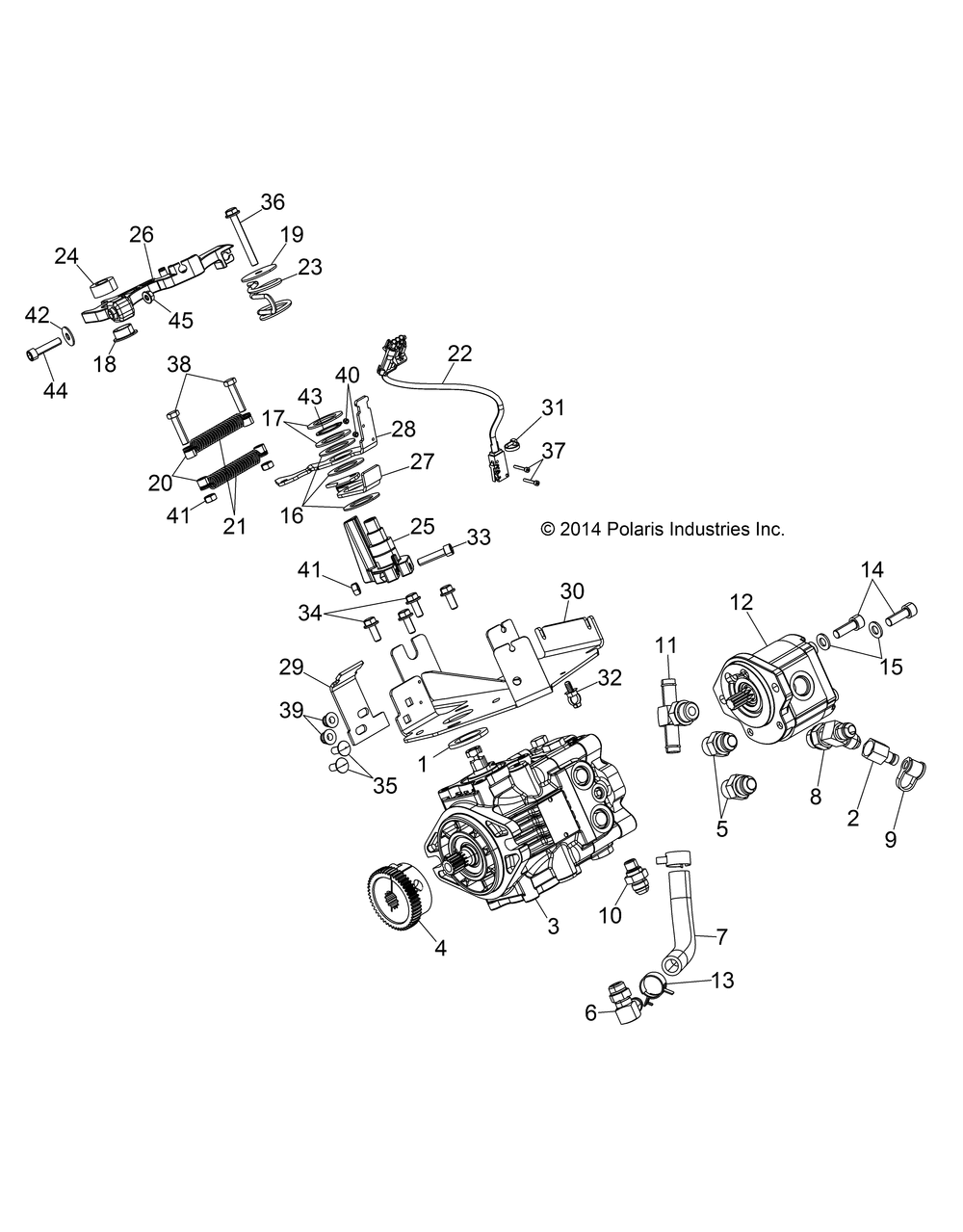 Drive train drive pump - r151dpd1aa_2d