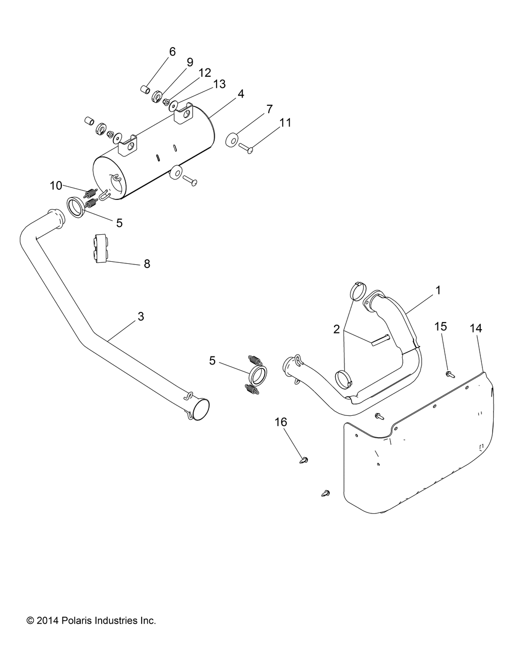 Engine exhaust - r151dpd1aa_2d