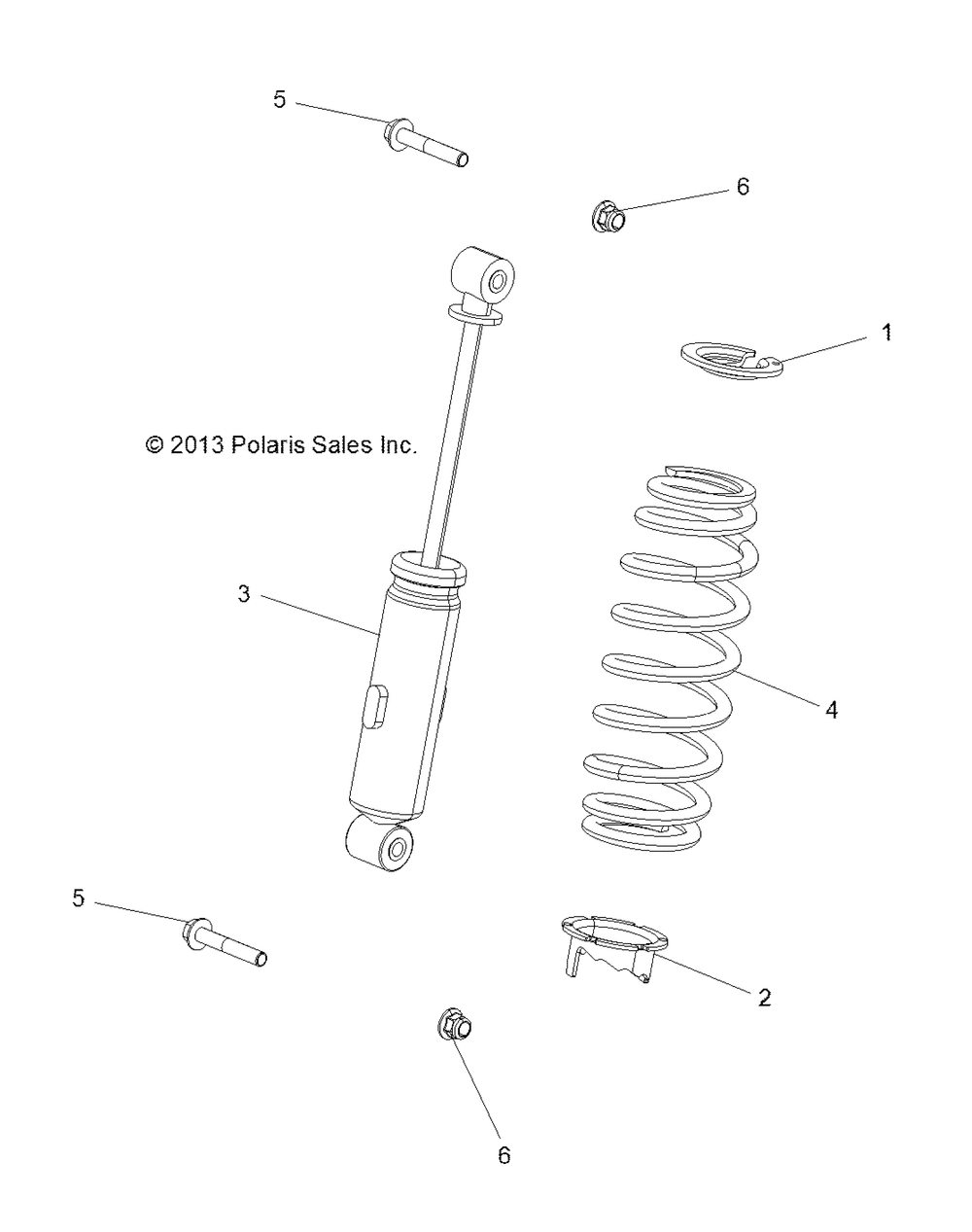 Suspension front shock - r151dpd1aa_2d