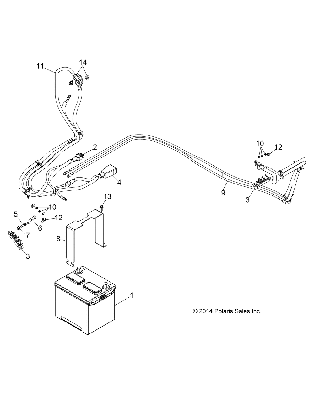 Electrical battery - r151dpd1aa_2d