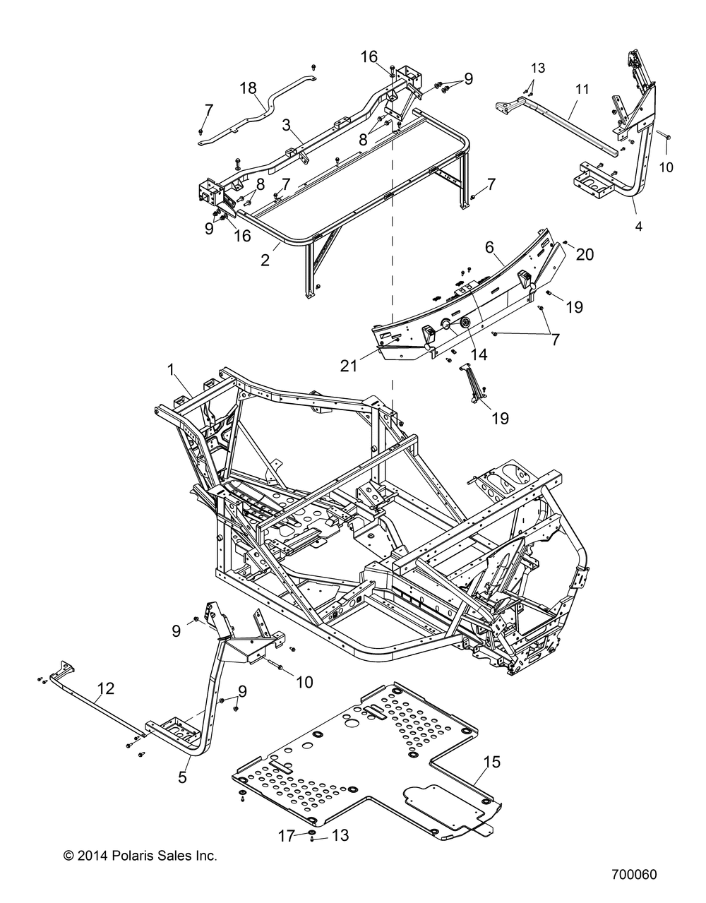 Chassis main frame - r151dpd1aa_2d